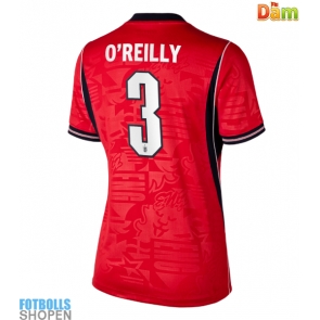 Billiga England Nico O'Reilly #3 Bortatröja Dam VM 2026 Kortärmad